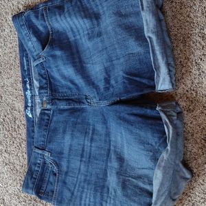 Eddie Bauer boyfriend cut jean shorts. Size 16
